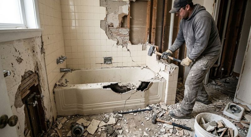 Bathroom Demolition in Sacramento, CA