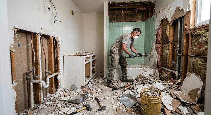 Bathtub Demolition in Bergen County, NJ