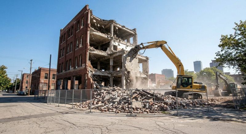 Building Removal in Old Bridge, NJ