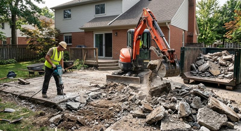 Cement Removal in Bergen County, NJ