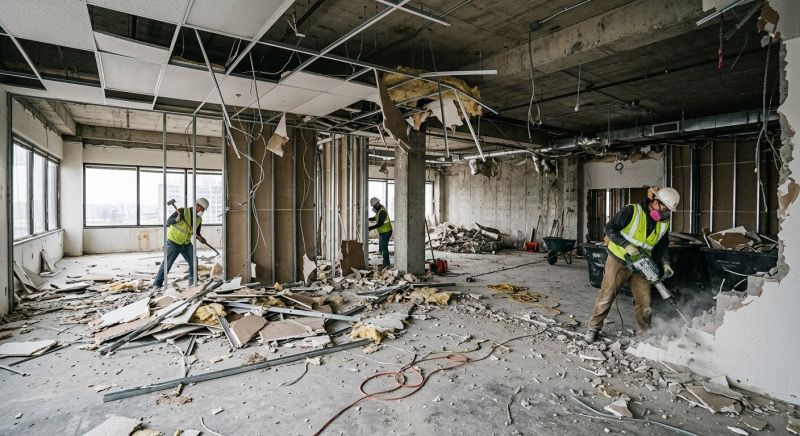Commercial Property Demolition in Sacramento, CA