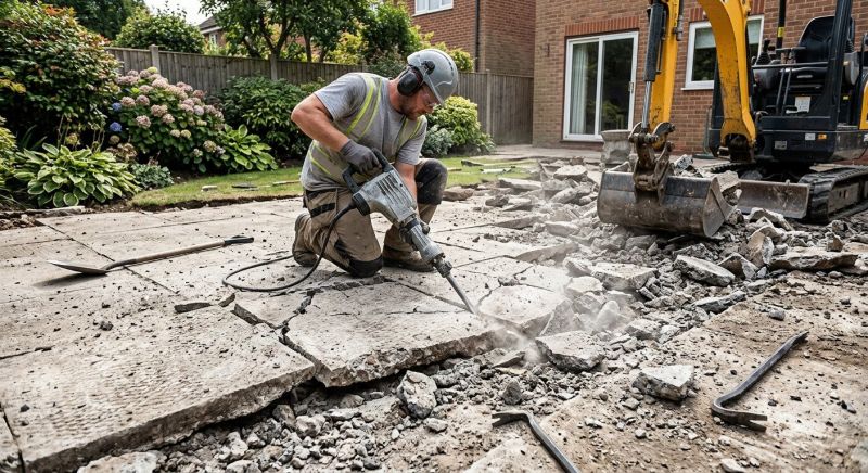 Concrete Pavement Demolition in Sacramento, CA