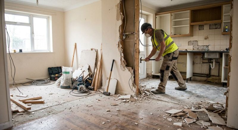 Drywall Removal in Sacramento, CA