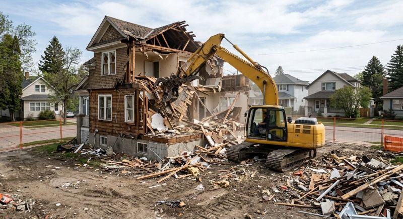 House Wrecking in Beaumont, TX