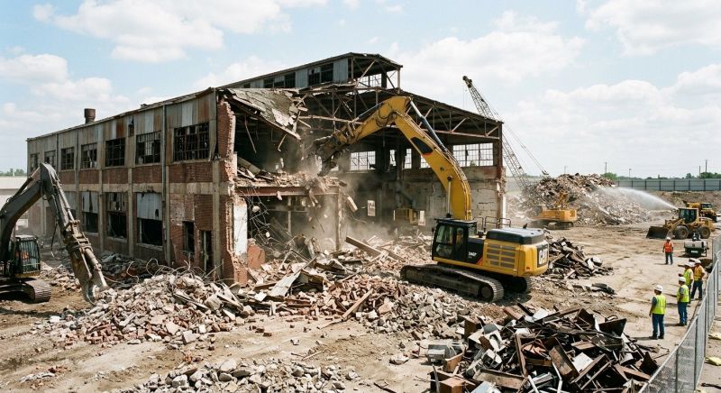 Industrial Demolition in Houston, TX