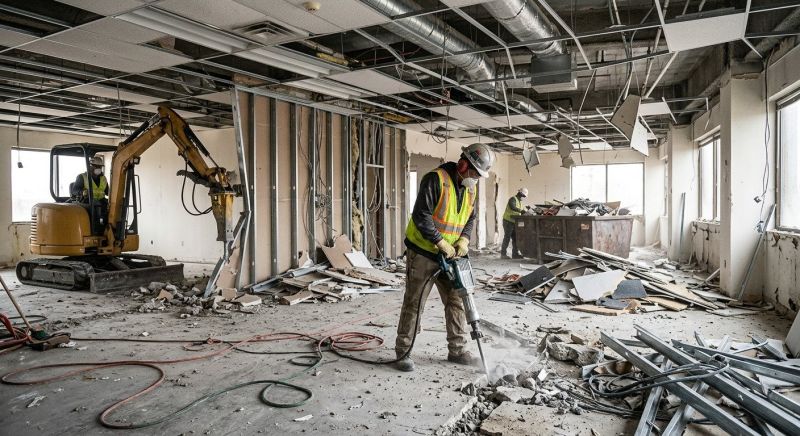 Industrial Demolition in Bergen County, NJ