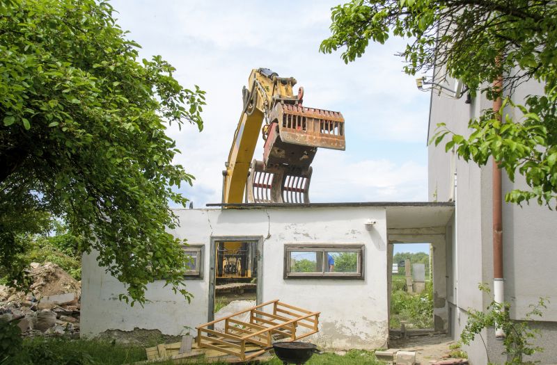 Demolition Equipment in Action